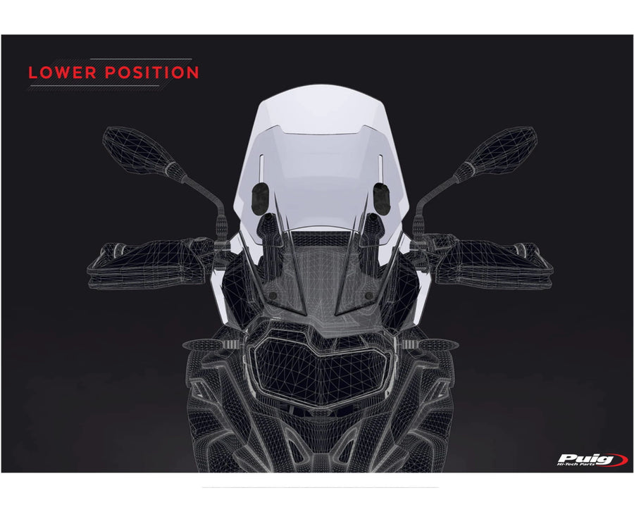 BMW F 750 GS [2024] – Nastavitelné čelní sklo – Tónované