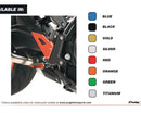 KTM 990 DUKE R [2025] – Patní desky – Černá-11