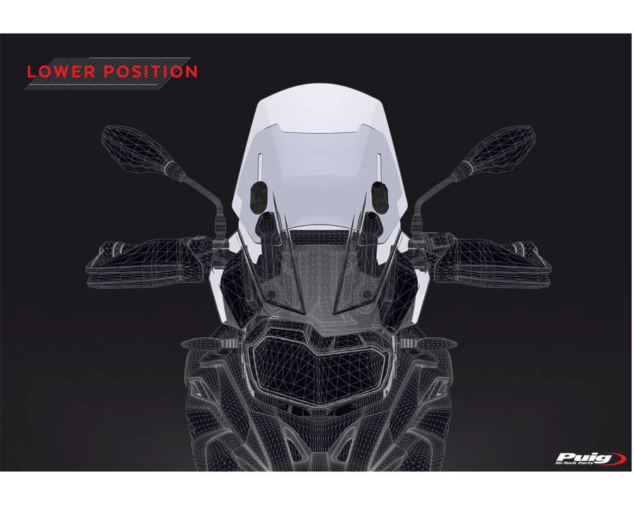 BMW F 750 GS [2024] – Nastavitelná obrazovka – Transparentní