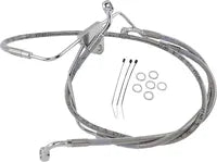 Harley Davidson Flhtcui [DRAG SPECIALTIES] – Sada brzdového vedení z nerezové oceli, prodloužená