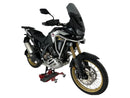 Honda CRF 1100 Africa Twin [WRS] – pohled shora na čelní sklo
