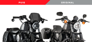 HARLEY DAVIDSON SPORTSTER 883 IRON XL 883 N [2012] – ALU čelní deska – stříbrná - 0