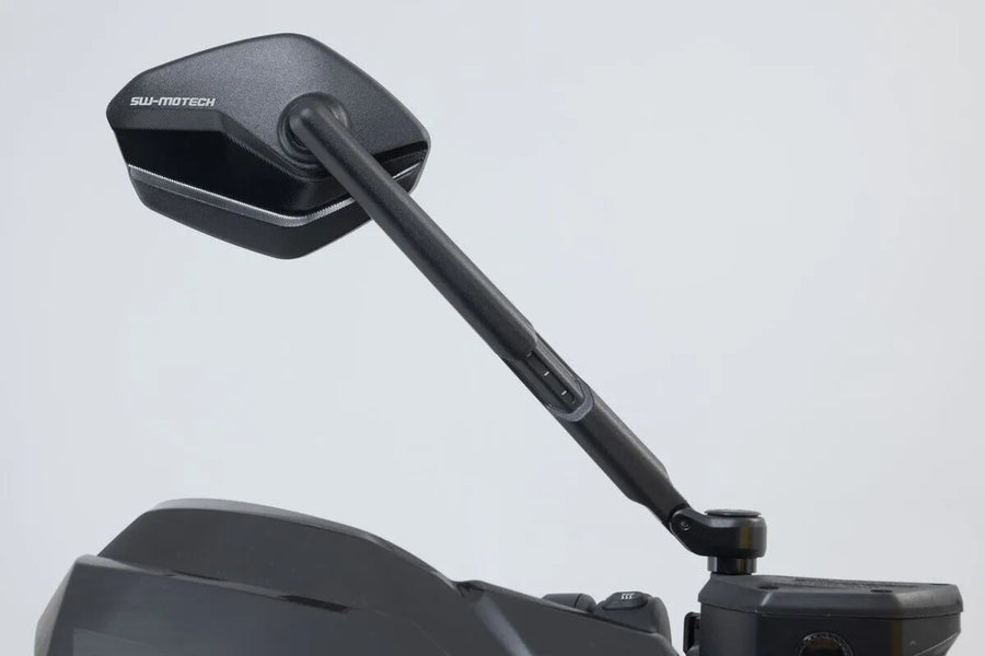 ducati ds 900 [SW-MOTECH] – Sada sportovních zrcátek, dlouhé rameno zrcátka