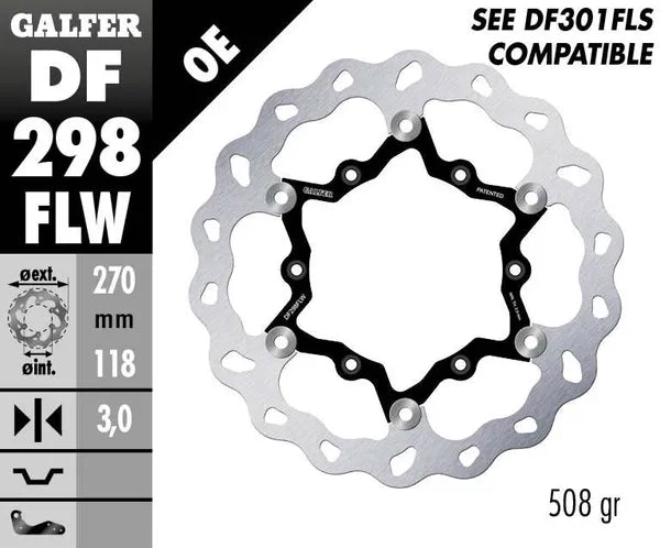 Yamaha Yz 450 F [2022-2023, 2025, 2024, 2024-2025] - Bremsscheibe – Bild 4