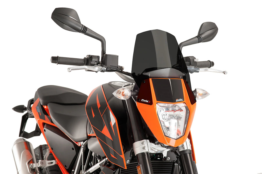 KTM 690 DUKE [2019] - Sportovní čelní sklo nové generace | Silně tónovaný | PUIG 6009F