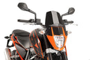 KTM 690 DUKE [2019] - Sportovní čelní sklo nové generace | Černá | PUIG 6009N
