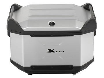 Topcase [Hepco & Becker] - Xceed 45 L - stříbrný - pro nosiče topcase