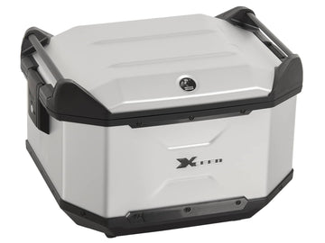 Topcase [Hepco & Becker] - Xceed 45 L - stříbrný - pro nosiče topcase