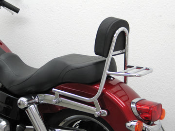 Harley Davidson Dyna Switchback [2010-2016] - SISSY BAR z Rohr s polštářem a zavazadly