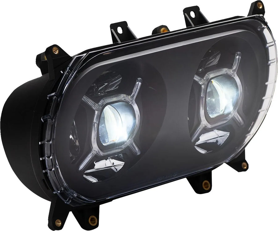 harley davidson fltruse [CUSTOM DYNAMICS] – světlomet Double-X LED