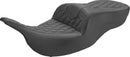 Harley Davidson Flhtcui [SADDLEMEN] – sedadlo Roadsofa™ Lattice Stitch