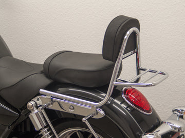 Velitel Thunderbird Triumph Thunderbird 1700 [2014] - SISSY BAR vyrobený z potrubí s polštáři a zavazadlový stojan
