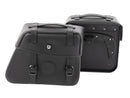 Taška na motorku [Hepco & Becker] - sada kožených tašek Rugged 21 L - černá - C-Bow