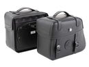 Taška na motorku [Hepco & Becker] - sada kožených tašek Rugged 21 L - černá - C-Bow