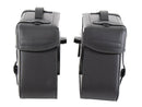 Taška na motorku [Hepco & Becker] - sada kožených tašek Rugged 21 L - černá - C-Bow