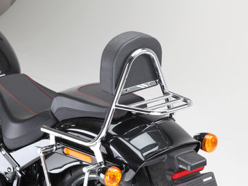 Harley Davidson Softail Fat Boy (Milwaukee - Eight 107/114) [2018] - SISSY BAR z Rohr s polštářem a zavazadly