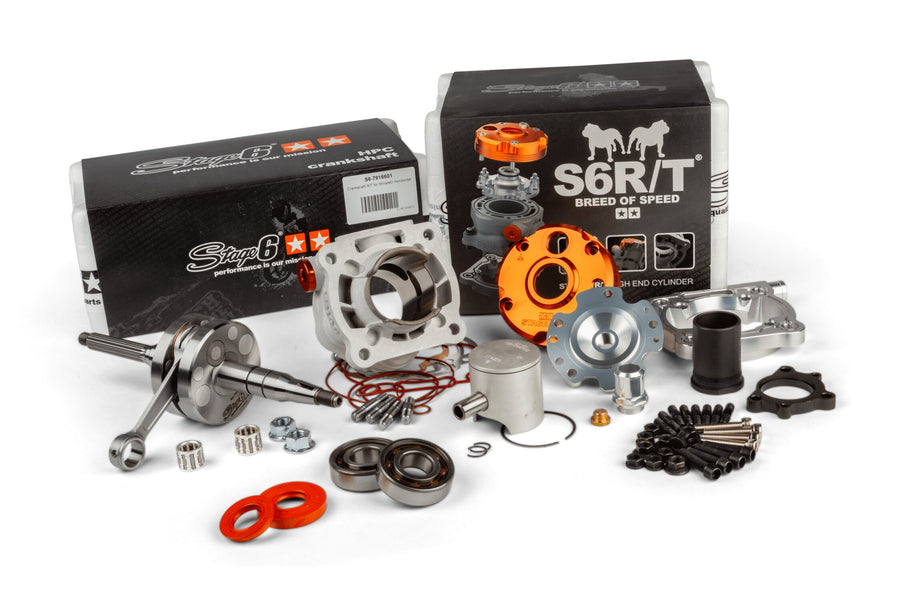 Aprilia SR Netscaper 50 2T LC - tuning kit R/T 70ccm sada válců klikový hřídel