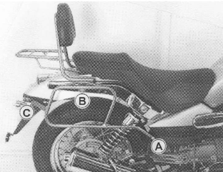 Moto Guzzi Nev Clas v 750 IE [2004-2011] - držák kapsy Pack