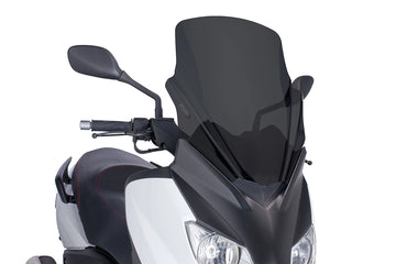 YAMAHA X-MAX 250 [2005] - V-Tech Line Touring Windshield | Silně tónovaný | PUIG 6259F