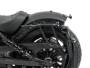 Indian Scout Sixty Classic [2025-2026] - Set: Ledertaschenhalter Cutout schwarz inkl. Rugged Ledertaschen schwarz