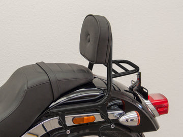 Harley Davidson Softail Low Rider (Milwaukee - Eight 107/114) [2018] - SISSY BAR z TIPE s polštářem a zavazadly, černá