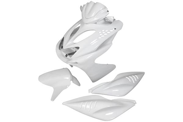 Yamaha Aerox 50 2T LC [2000–] - Verkleidungskit 7 Teile weiß