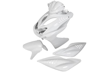 Yamaha Aerox Naked 50 2T LC CAT [2004–] - Verkleidungskit 7 Teile weiß
