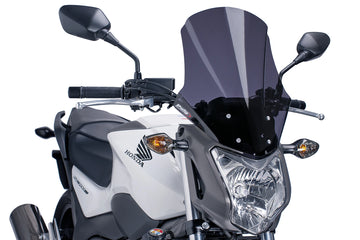 TRIUMPH BONNEVILLE T 120 BLACK [2025] - Touring Screen Plus | Silně tónovaný | PUIG 6361F