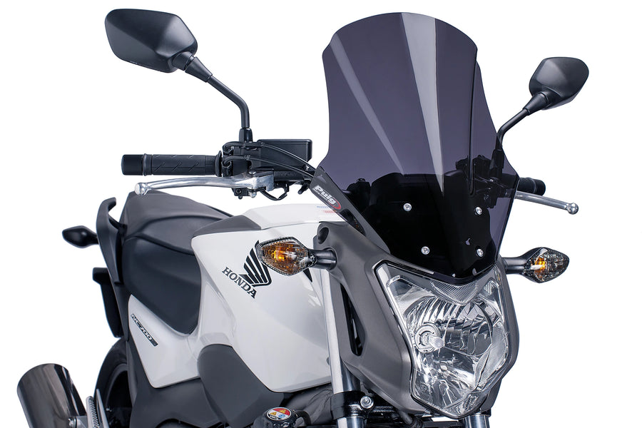 TRIUMPH BONNEVILLE T 120 BLACK [2025] - Touring Screen Plus | Silně tónovaný | PUIG 6361F