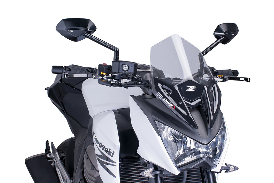 KAWASAKI Z 800 E [2016] - Sportovní čelní sklo nové generace PUIG | Jasno | PUIG 6401W