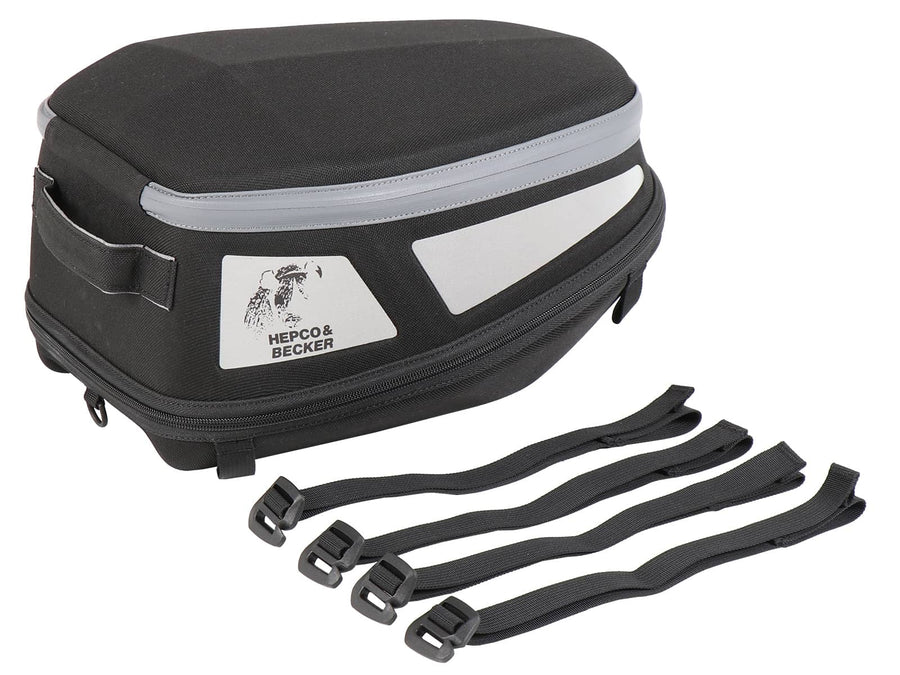 Ocasní vak [Hepco & Becker] - Royster Rearbag Sportovní ocasní vak s uchycením popruhem - černá/šedá – Sportrack