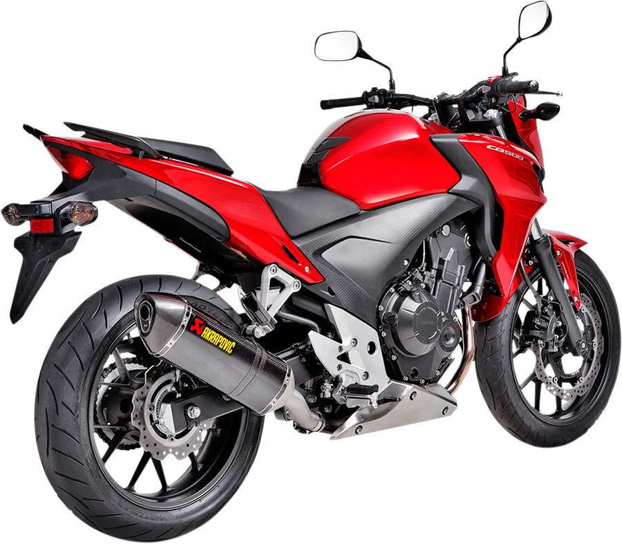 honda cb 500 [AKRAPOVIC] – Násuvný tlumič z uhlíkových vláken