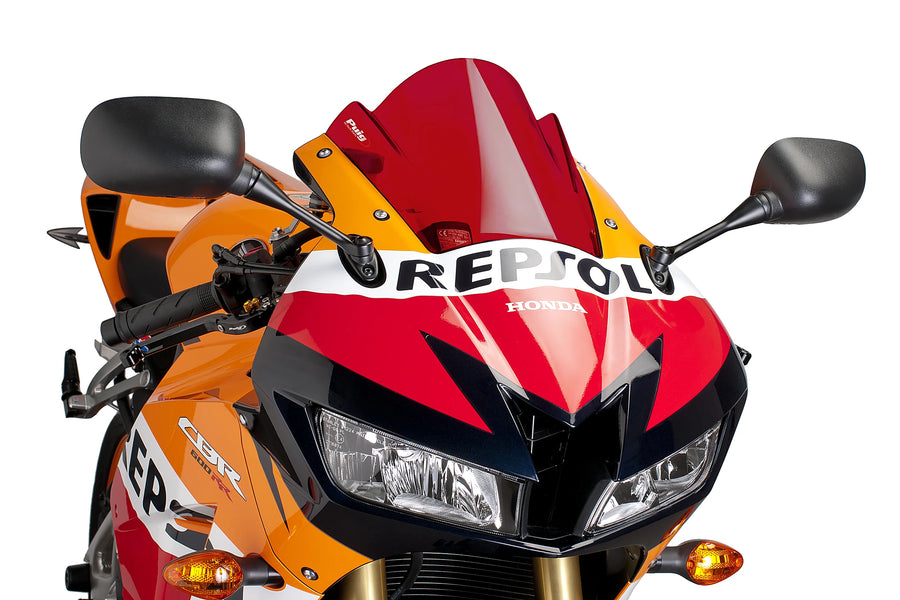 TRIUMPH DAYTONA 675 R [2017] - obrazovka Z-Racing | Červená | PUIG 6478R