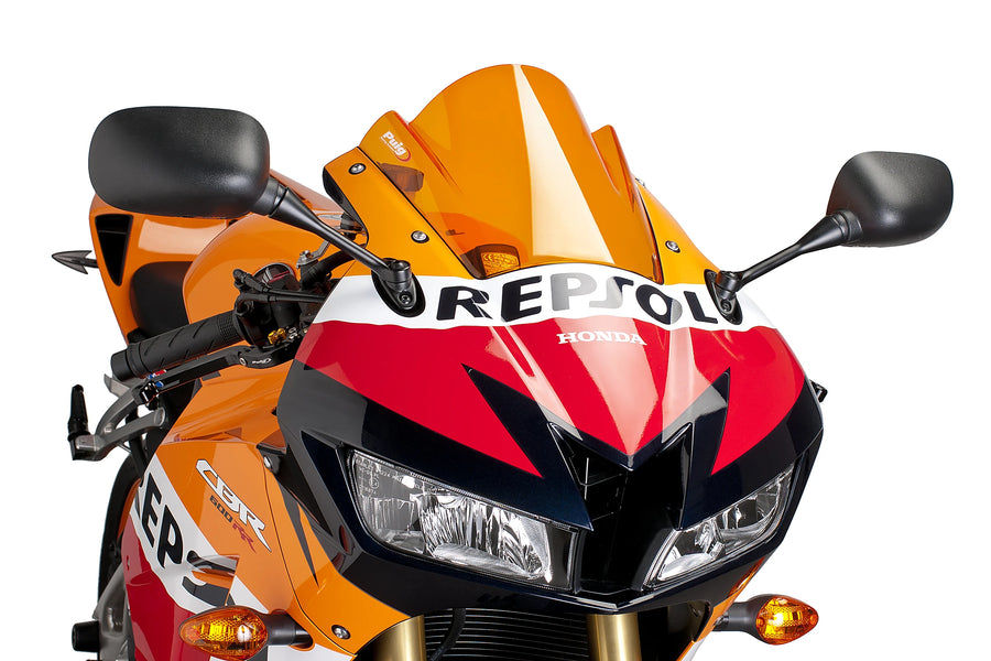 TRIUMPH DAYTONA 675 R [2017] - obrazovka Z-Racing | Oranžová | PUIG 6478T