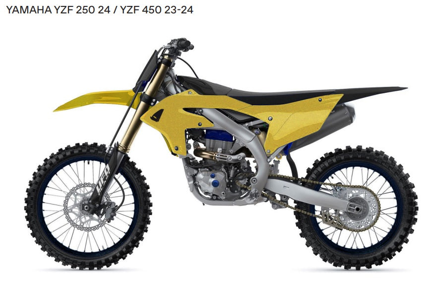 YAMAHA YZ 250 F [2024-2025] - Plastová stavebnice
