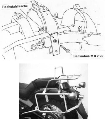 Honda VT 600 C [1988-2000]-Kompletní nosič