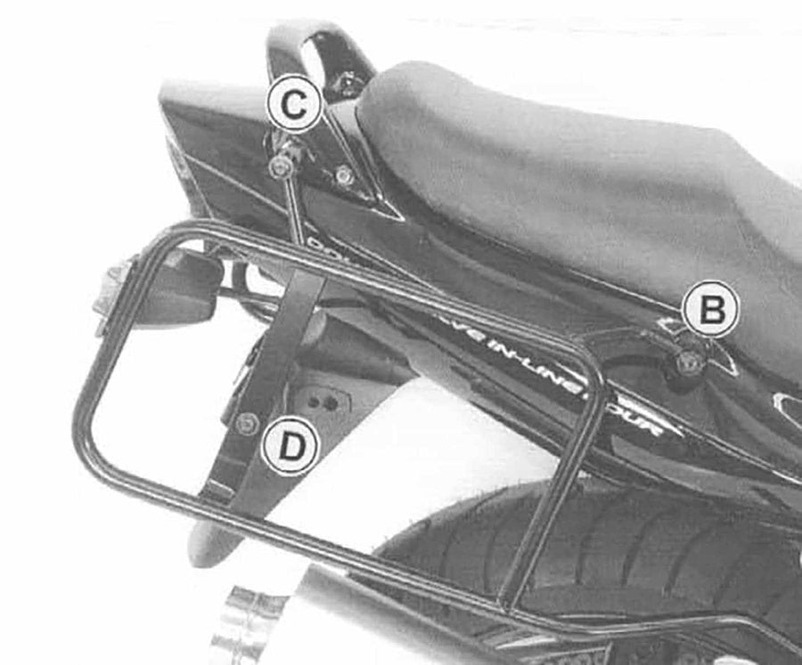 Suzuki GSF 1200 [2001-2005] - Nosič případů