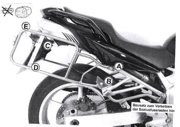 Yamaha FZ 6 [2004-2006] - Nosič kufru