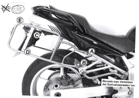 Yamaha FZ 6 [2004-2006] - Nosič kufru