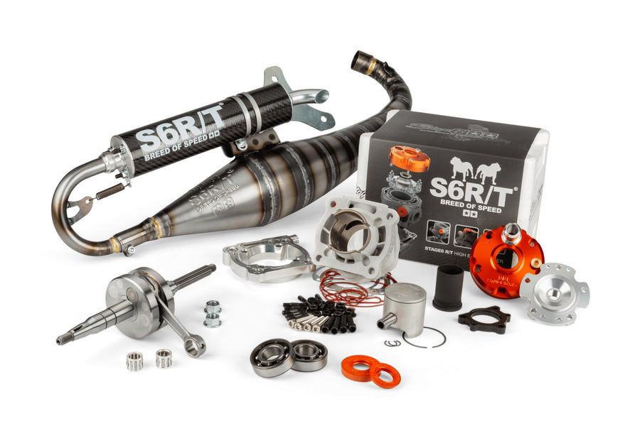 Aprilia SR Netscaper 50 2T LC - tuning kit R/T 70cc válec výfuk