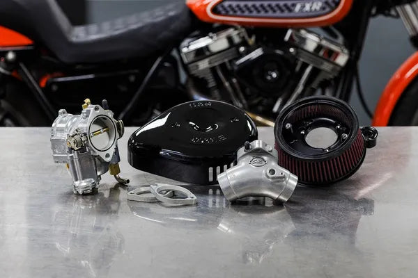 Harley-Davidson FLHX 1340 Electra Glide Special [1984-1985] - Super G Vergaser mit Stealth Luftfilter-Kit – Bild 4