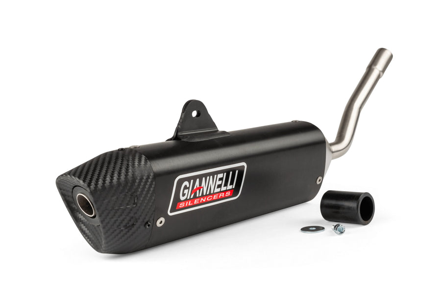 Beta RR-T SM 50 2T - Auspuff mit schwarzem ESD Enduro