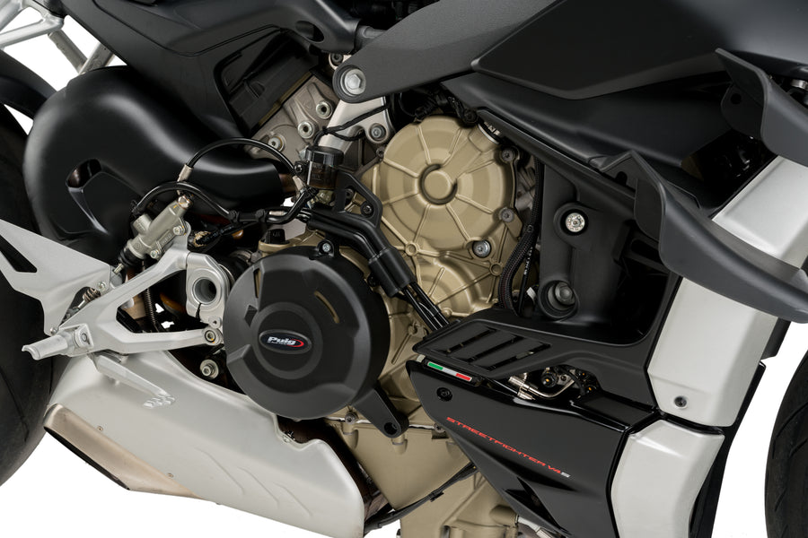 DUCATI STREETFIGHTER V4S [2022] – Kryty motoru – Černá