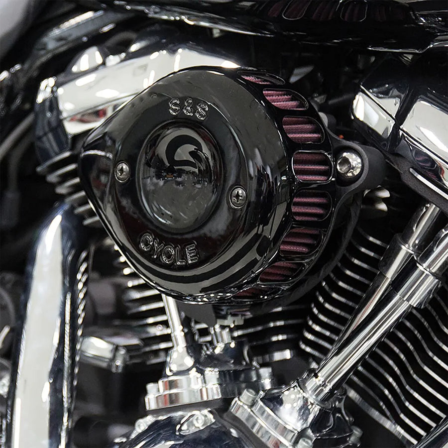 Harley-Davidson FLFBS 1923 Softail Fat Boy 117 [2025] - Mini Teardrop Stealth Luftfilter-Kit – Bild 6