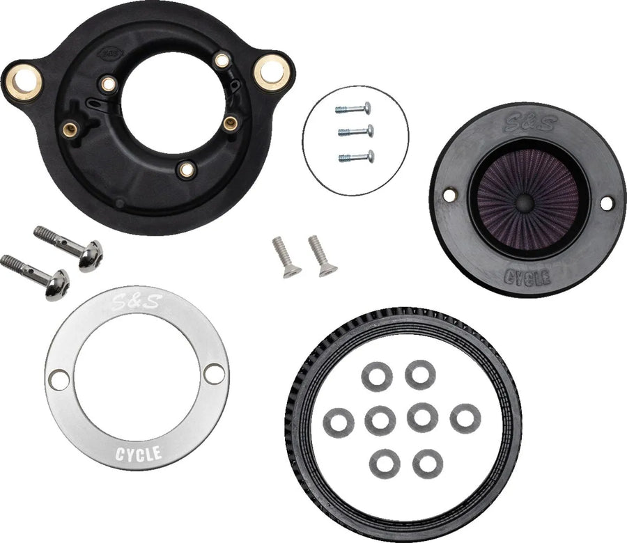 Harley-Davidson FLRT 1868 Freewheeler 114 [2022-2023] - Air Stinger Stealth Luftfiltersatz – Oberfläche: Schwarz, Verchromt – Bild 6