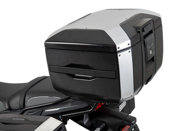 Kawasaki KLE 500 / SE [2026] - Smartrack-Set mit Xcore Topcase silber/schwarz
