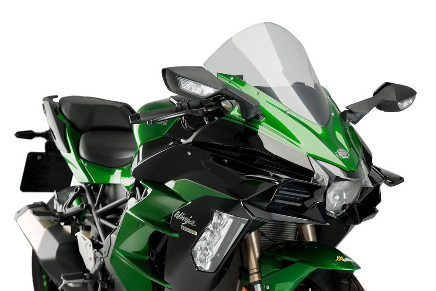KAWASAKI NINJA H2 SX [2019] – sportovní boční spoiler – černý