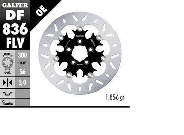 Harley-Davidson XL 883 L Sportster SuperLow [2020] - Plovoucí brzdový kotouč kulatý – obrázek 2