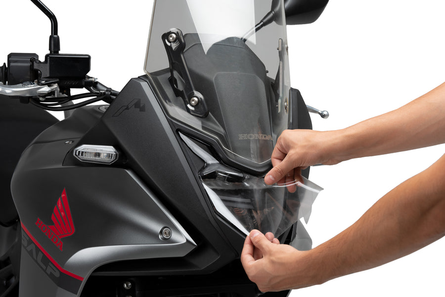 HONDA XL 750 TRANSALP [2024] – Ochrana světlometů Adhere – Transparentní