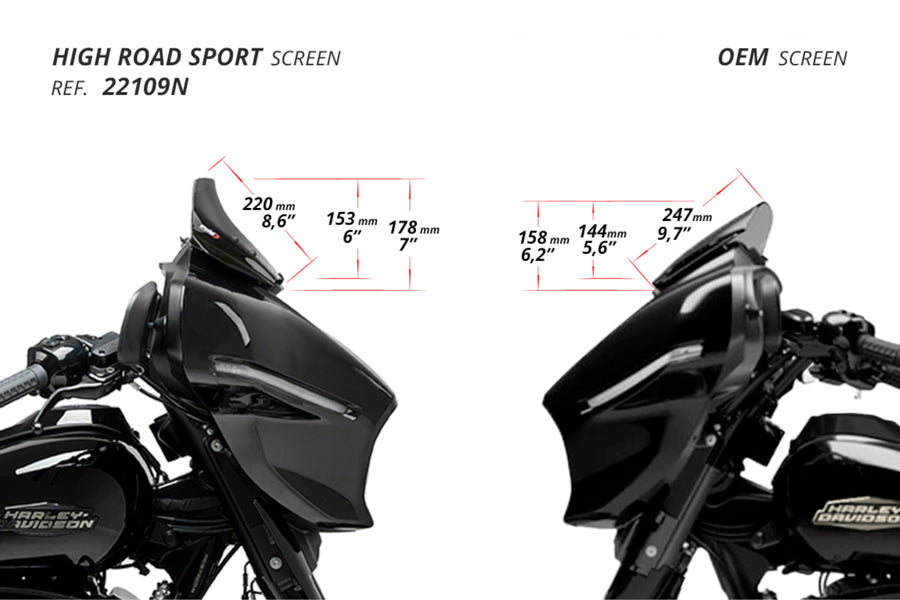 HARLEY DAVIDSON STREET GLIDE FLHX [2025] – High-Road Sport – Černá